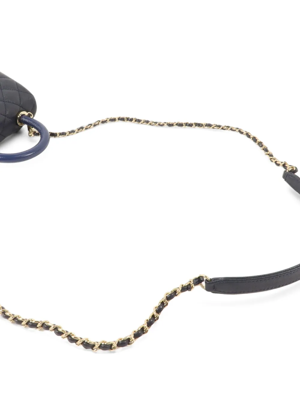CHANEL Pre-Owned Mini Coco Handle tote bag Blauw