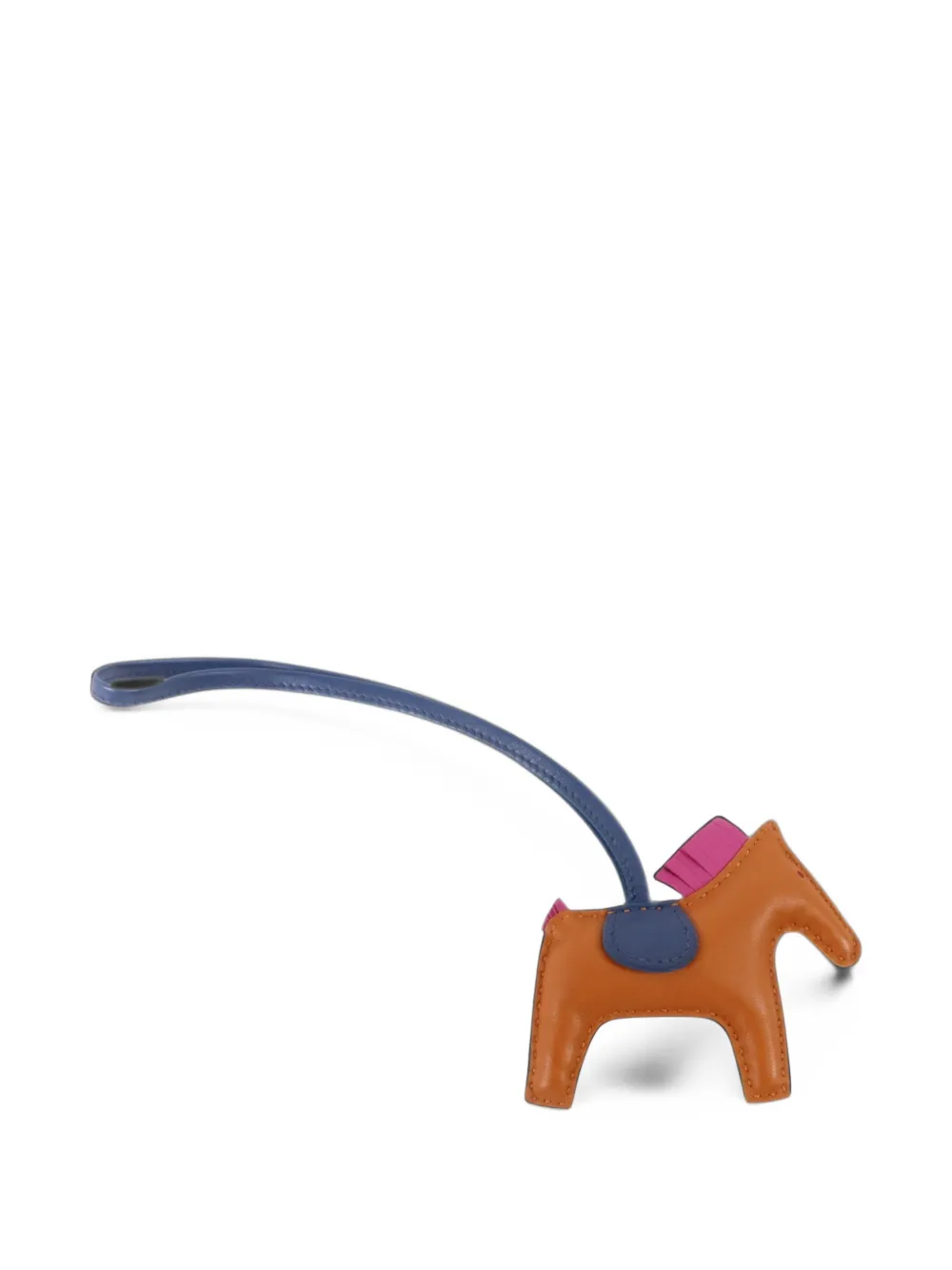 Hermès Pre-Owned PM Rodeo horse charm - Braun