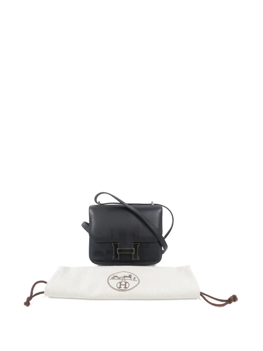 Hermès Pre-Owned mini Constance On A Summer Night shoulder bag - Schwarz