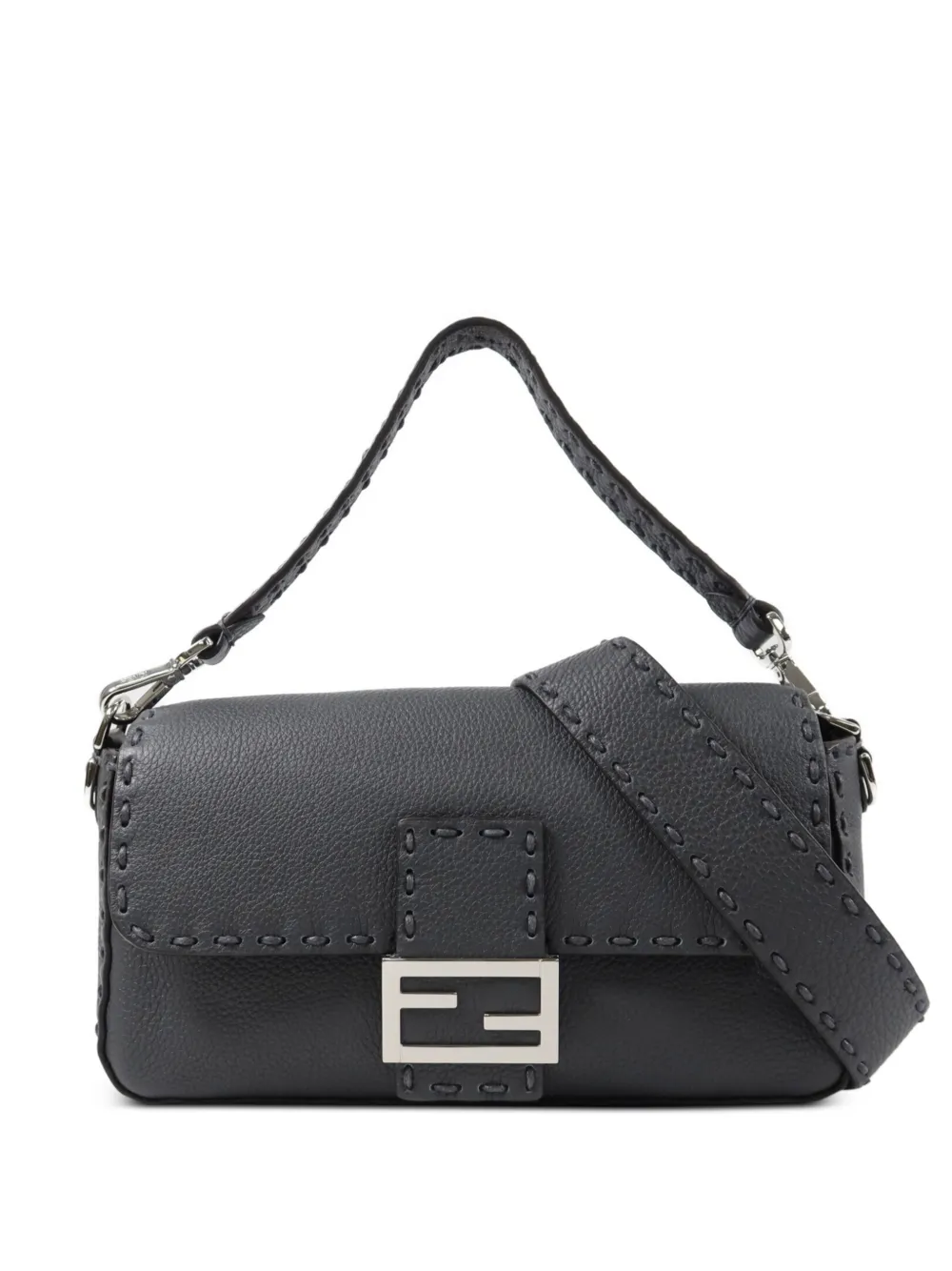 Fendi Pre-Owned medium Baguette shoulder bag - Grau