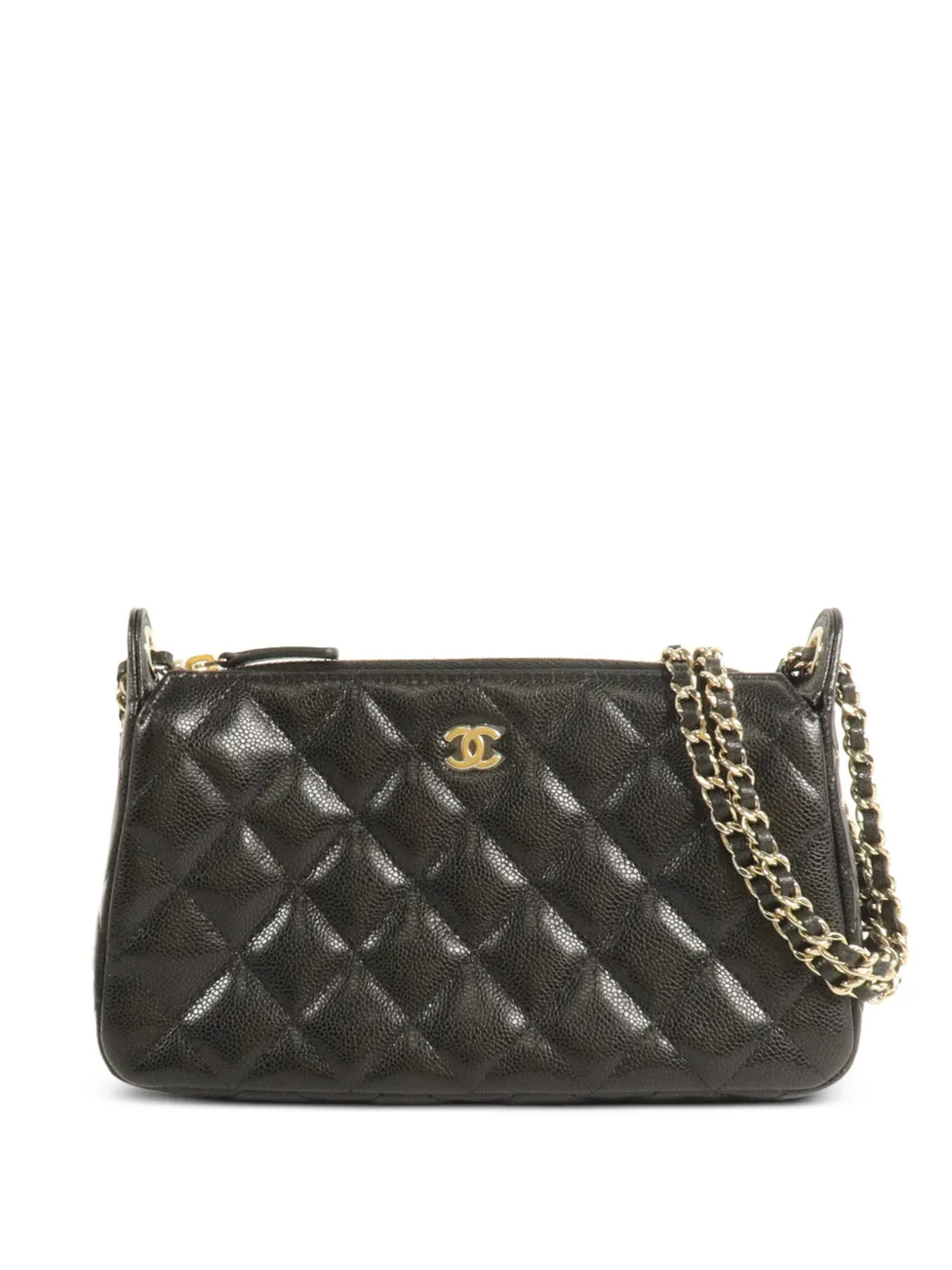 CHANEL Pre-Owned quilted CC shoulder bag - Schwarz