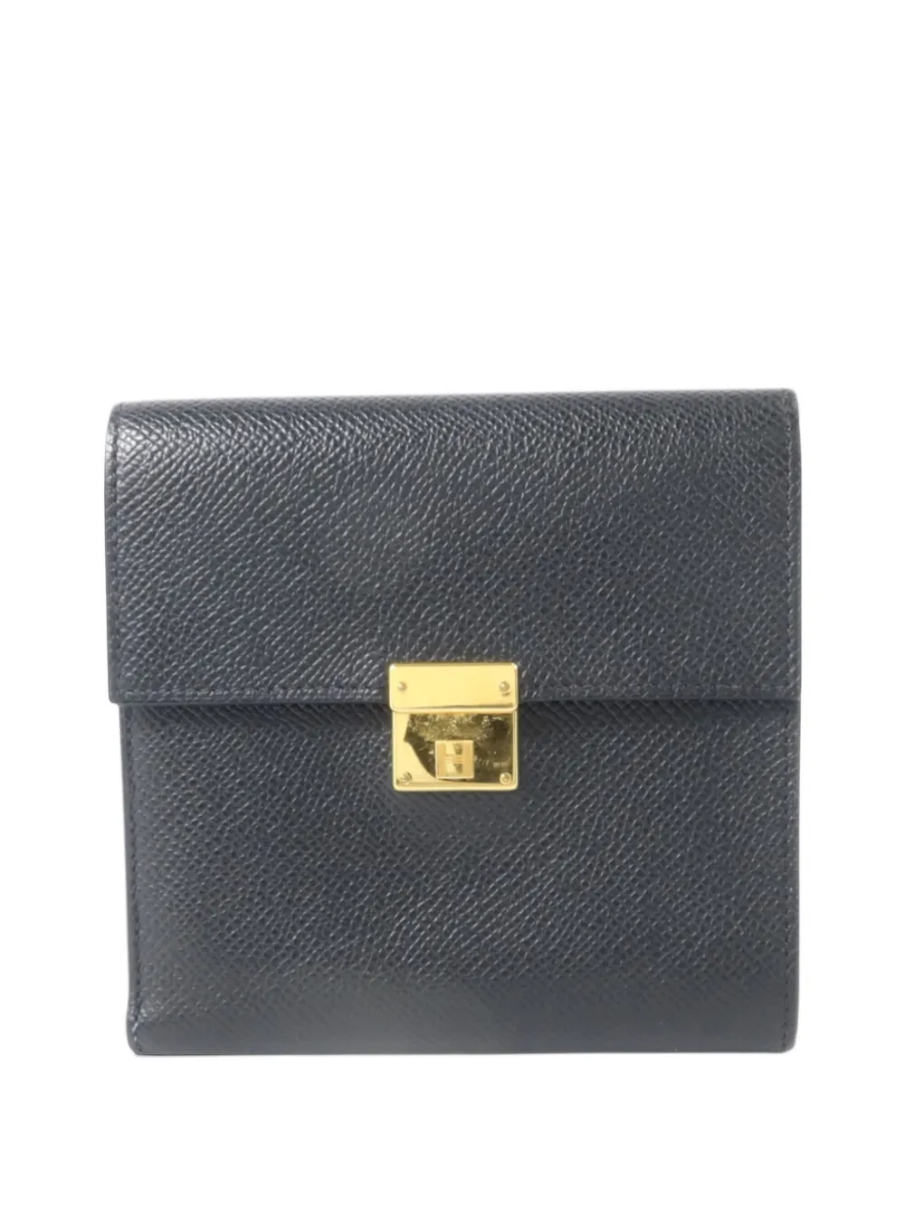 Hermès Pre-Owned 20018 Clic 12 wallet - Schwarz