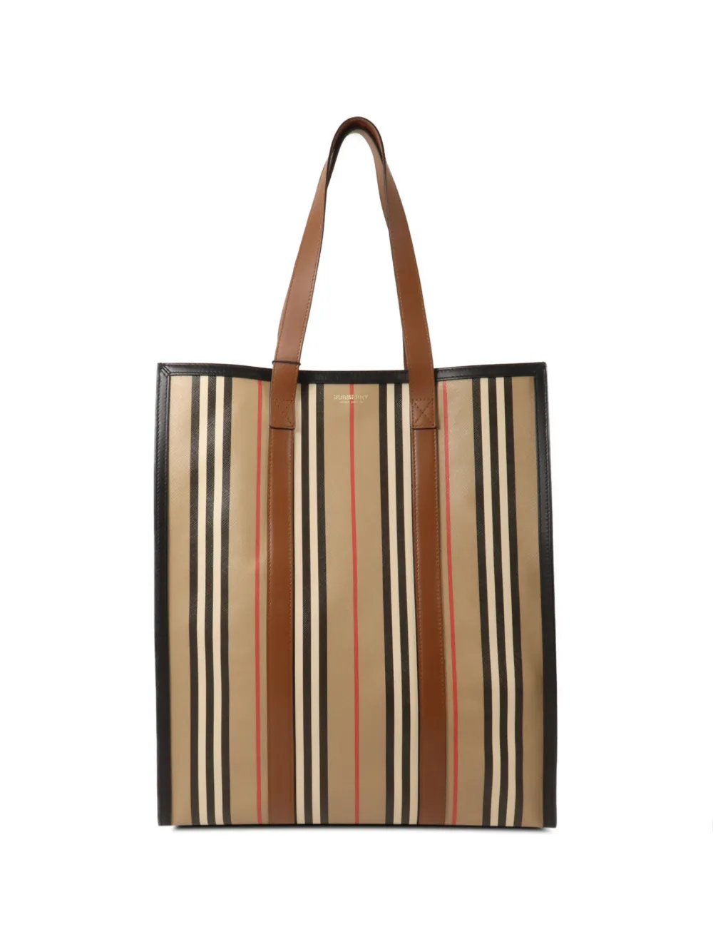 Burberry Pre-Owned Icon Stripe tote bag - Nude