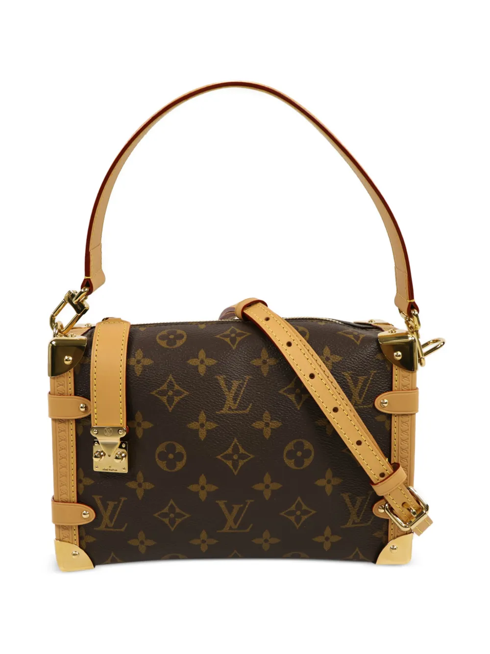 Louis Vuitton Pre-Owned MM Side Trunk shoulder bag - Braun