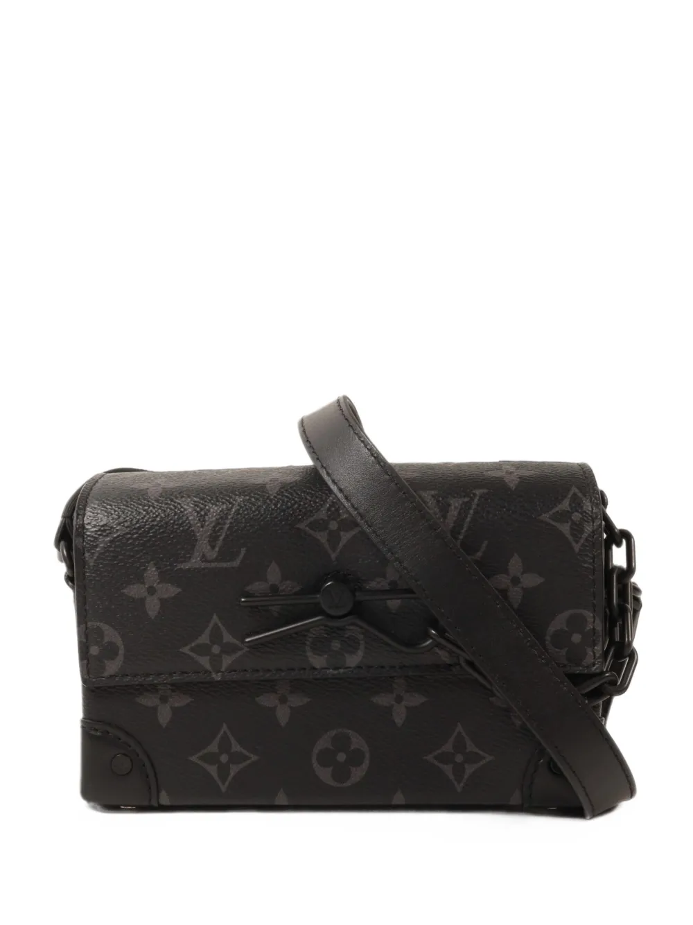 Louis Vuitton Pre-Owned Steamer Monogram Eclipse shoulder bag - Schwarz