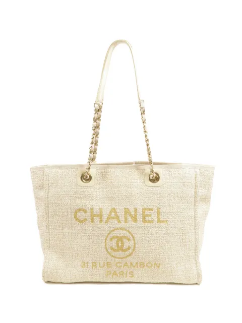 CHANEL Pre-Owned Deauville tote bag