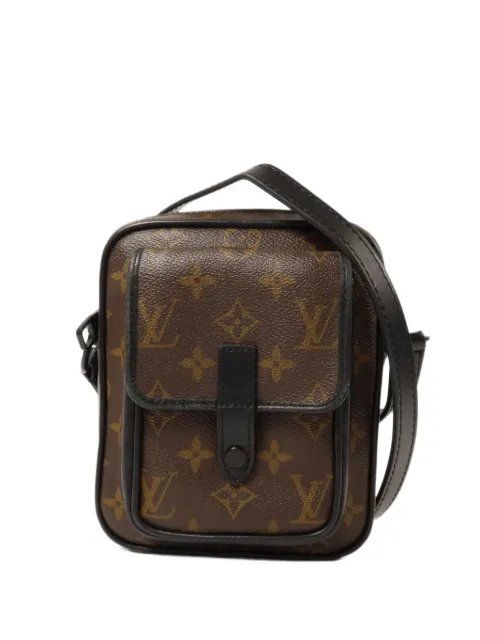Louis Vuitton Pre-Owned Monogram Macassar Christopher cross body bag