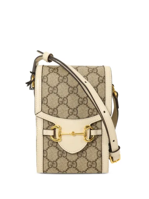 Gucci Pre-Owned Horsebit 1955 Jumbo GG shoulder bag