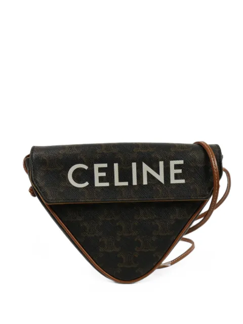 Celine Pre-Owned Triomphe Triangle shoulder bag