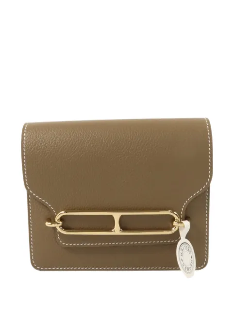 Hermès Pre-Owned 2025 Roulis Slim Evercolor leather mini bag