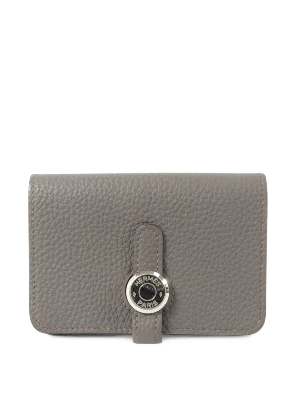 Hermès Pre-Owned Dogon card case - Grau