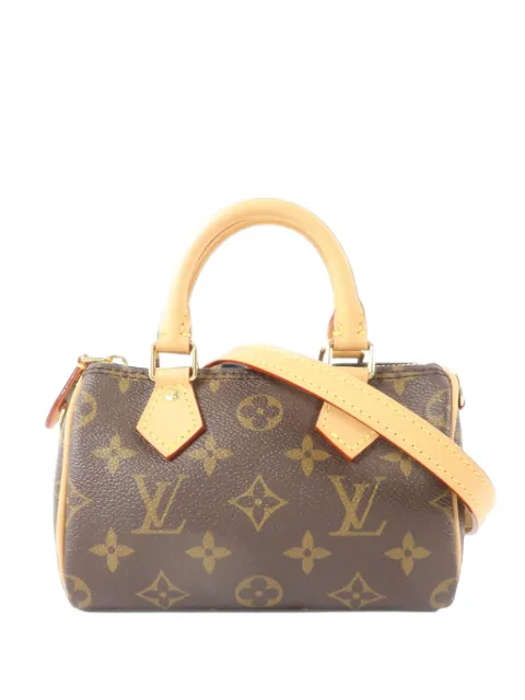 Louis Vuitton Pre-Owned Nano Speedy Monogram shoulder bag