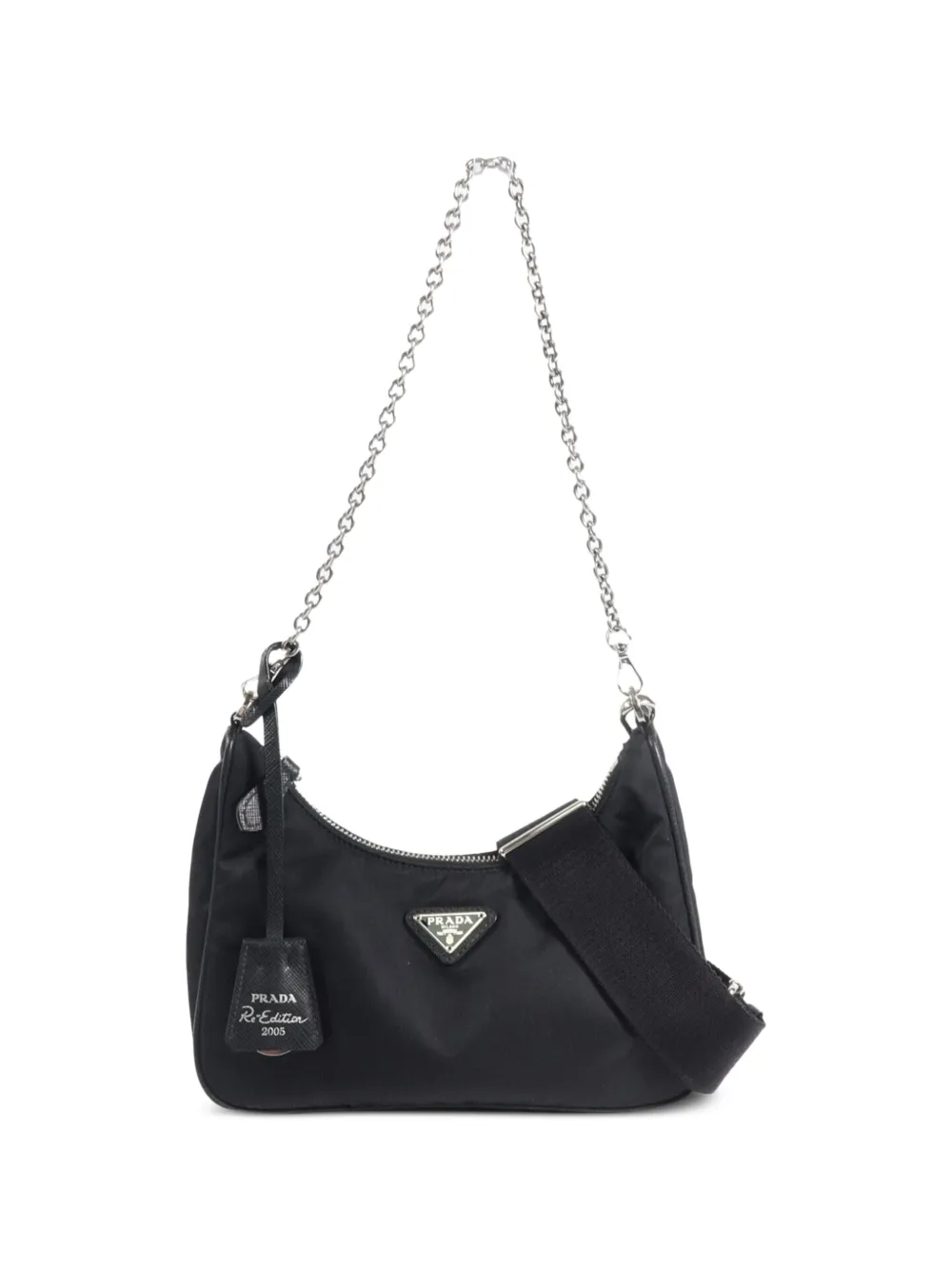 Prada Pre-Owned mini Re-Edition 2005 shoulder bag - Schwarz