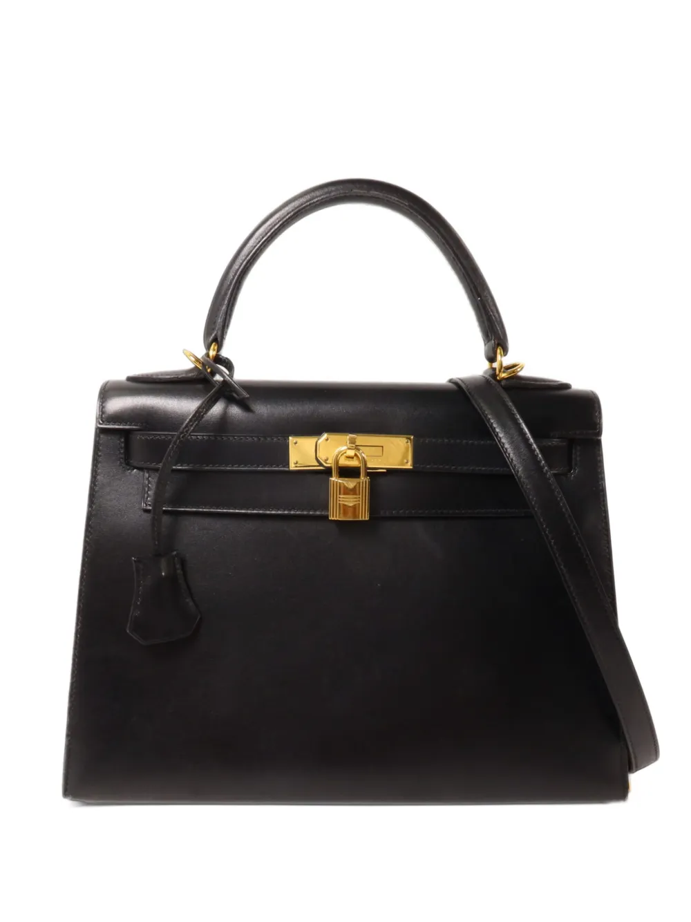 Hermès Pre-Owned 2000s 28 Kelly two-way handbag - Schwarz