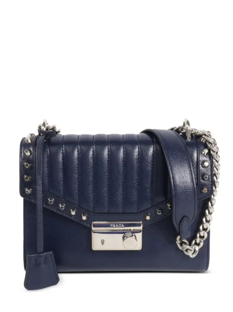 Prada Pre-Owned studded leather mini bag
