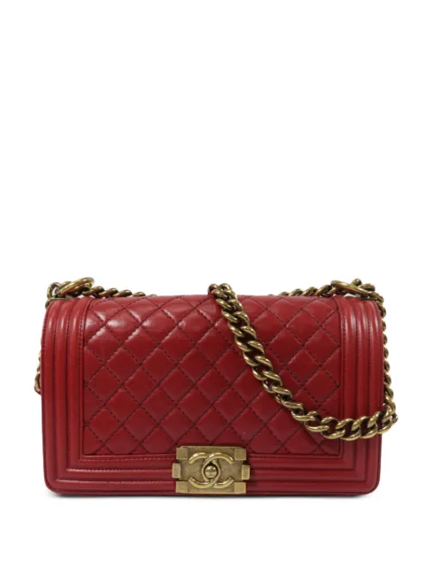 CHANEL Pre-Owned Boy quilted shoulder bag