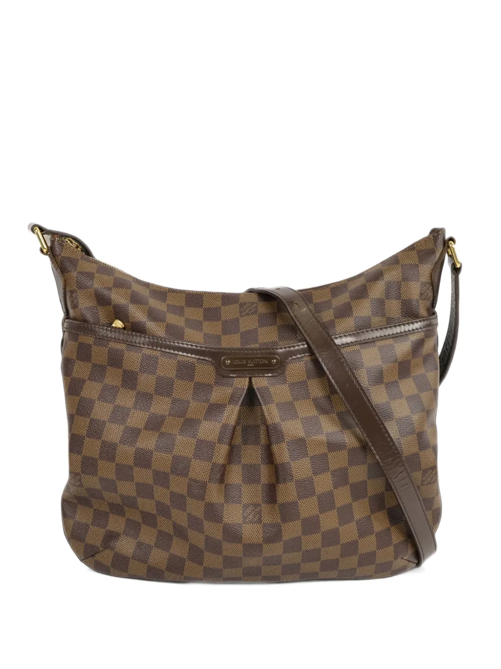 Louis Vuitton Pre-Owned Bloomsbury PM Damier Ebene shoulder bag - Braun