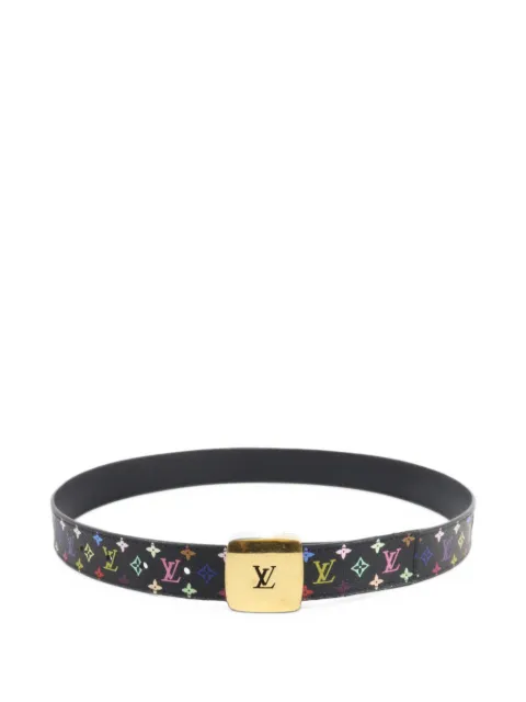 Louis Vuitton Pre-Owned x Takashi Murakami Monogram Multicolore belt