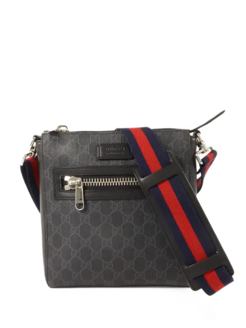 Gucci Pre-Owned small GG Supreme messenger bag