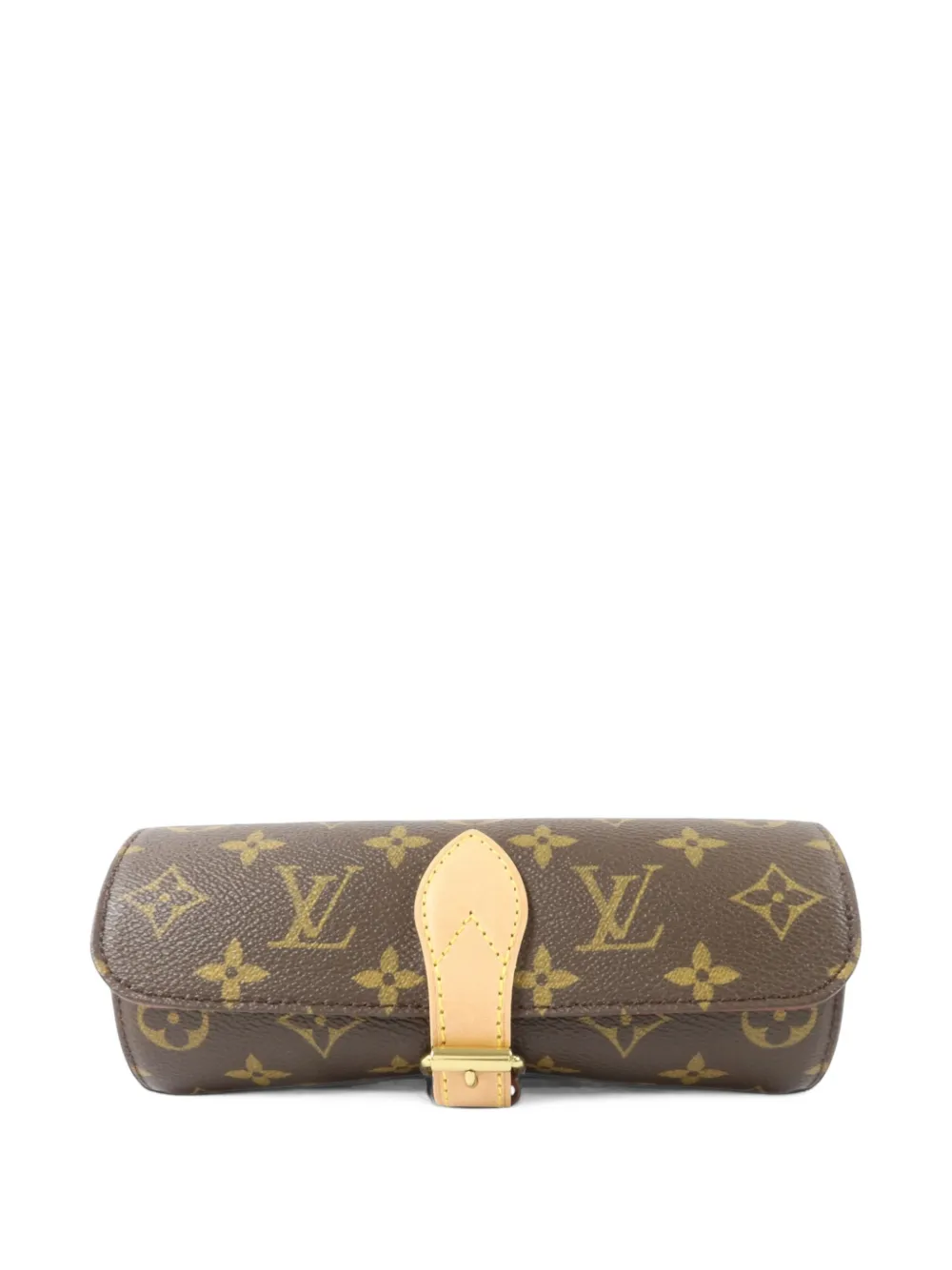 Louis Vuitton Pre-Owned Monogram watch case - Braun