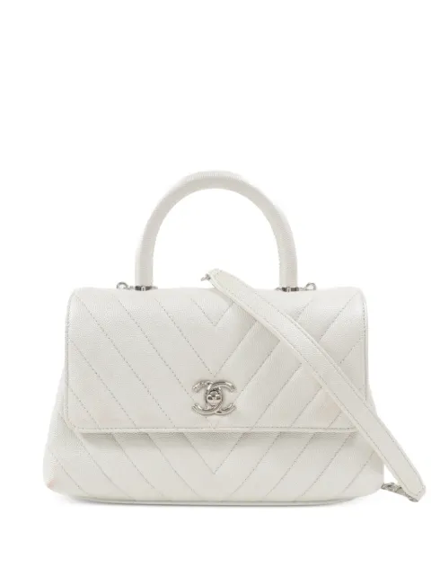 CHANEL Pre-Owned Coco Handle quilted two-way handbag
