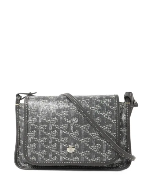 Goyard Pre-Owned Plumet Goyardine canvas mini bag