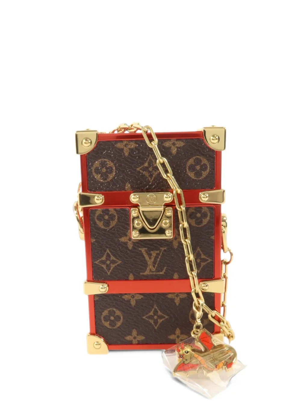 Louis Vuitton Pre-Owned Trunk Monogram mini bag - Marrone