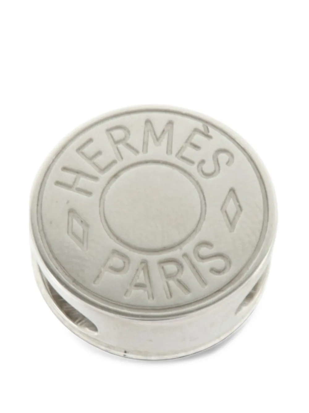Hermès Pre-Owned twilly scarf ring - Silber