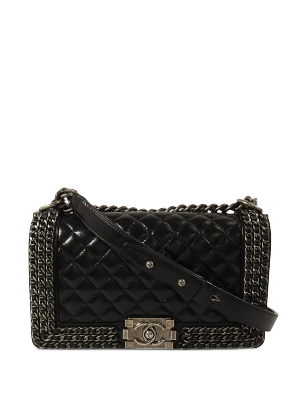 CHANEL Pre-Owned 25 Boy shoulder bag - Schwarz