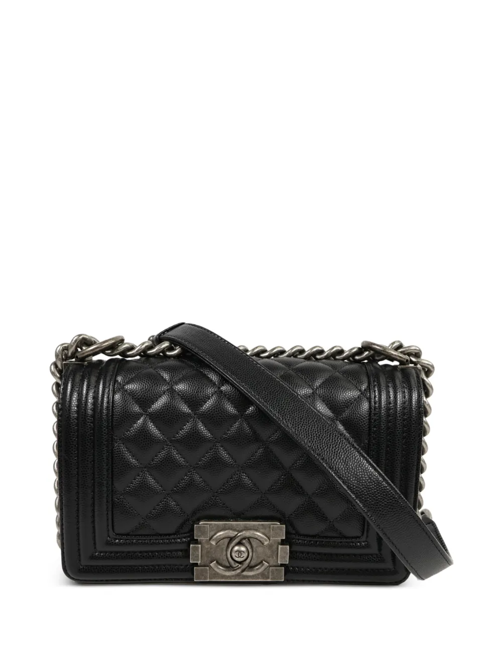 CHANEL Pre-Owned 20 Boy Chanel shoulder bag - Schwarz