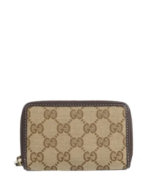 Gucci Pre-Owned GG Canvas zip-around wallet