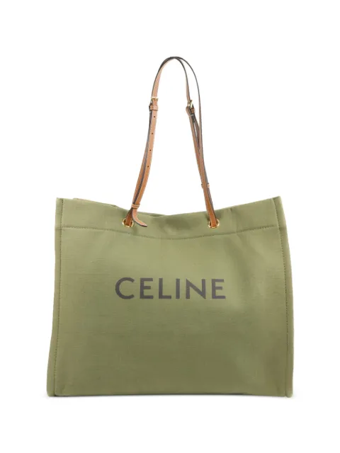 Celine Pre-Owned Cabas canvas tote bag