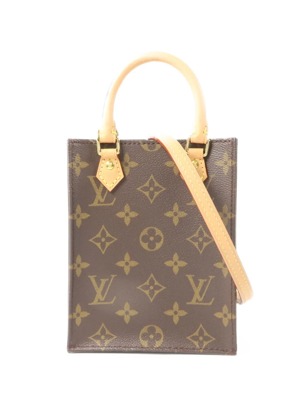 Louis Vuitton Pre-Owned Petit Sac Plat tote bag - Braun