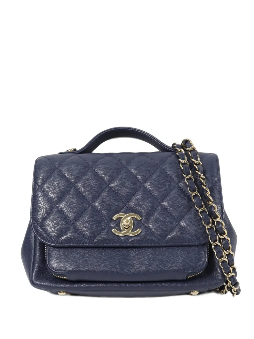 CHANEL Pre-Owned medium Business Affinity tote bag - Blau