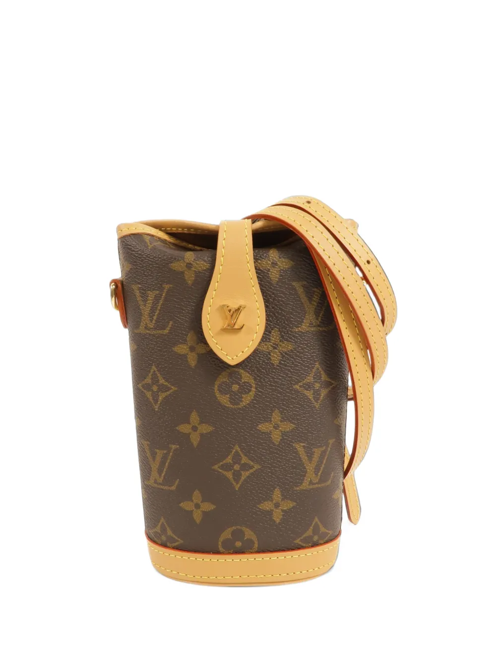 Louis Vuitton Pre-Owned Monogram Fold Me pouch shoulder bag - Braun