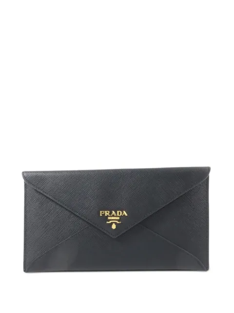 Prada Pre-Owned Saffiano Envelope wallet