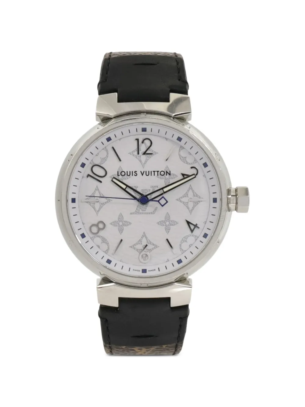 Louis Vuitton Pre-Owned Orologio Tambour GM 41mm - Bianco
