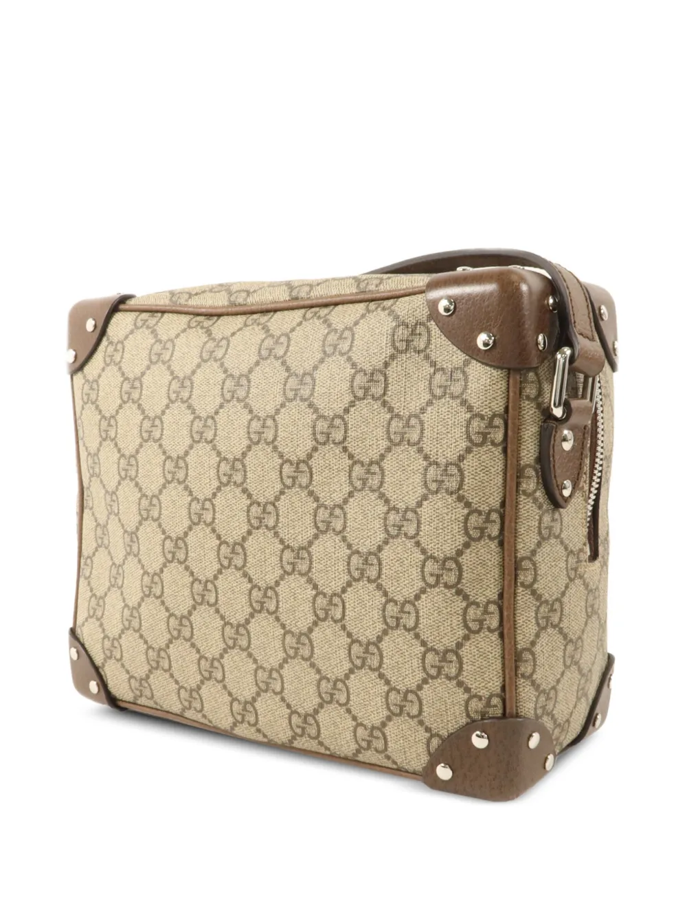 Gucci Pre-Owned GG-Supreme Soft Trunk shoulder bag - Toni neutri