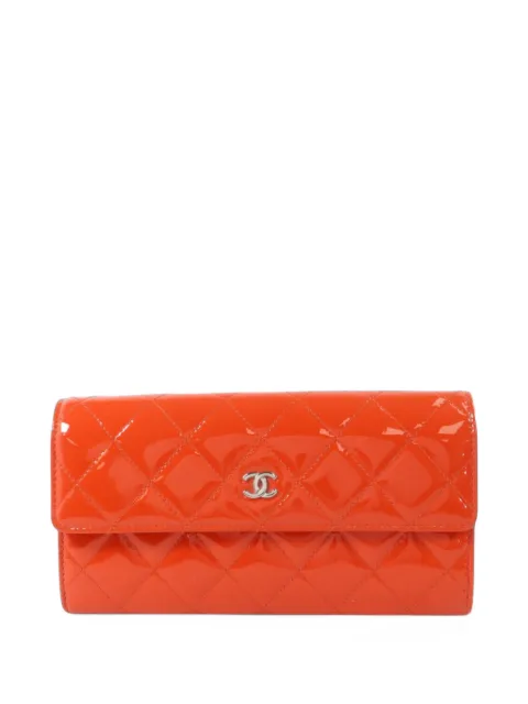 CHANEL Pre-Owned CC-logo quilted wallet