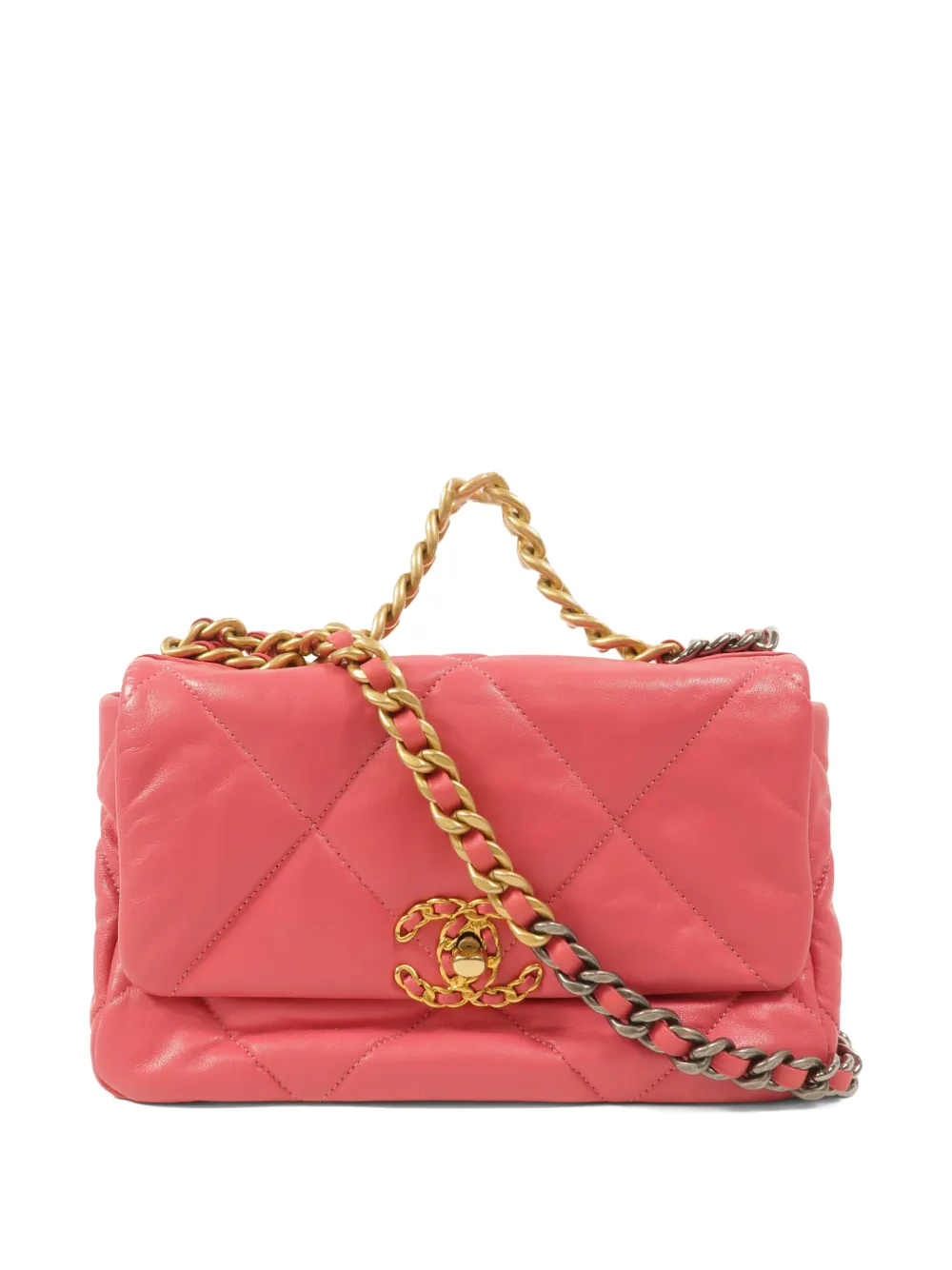 CHANEL Pre-Owned 19 small Chanel tote bag - Rosa