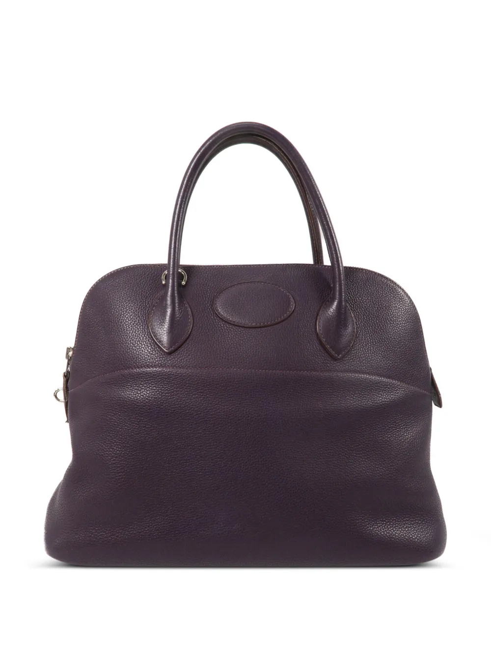 Hermès Pre-Owned 2009 37 Clemence clochette leather handbag - Violett