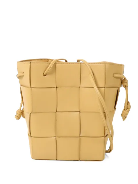 Bottega Veneta Pre-Owned Cassette leather bucket bag