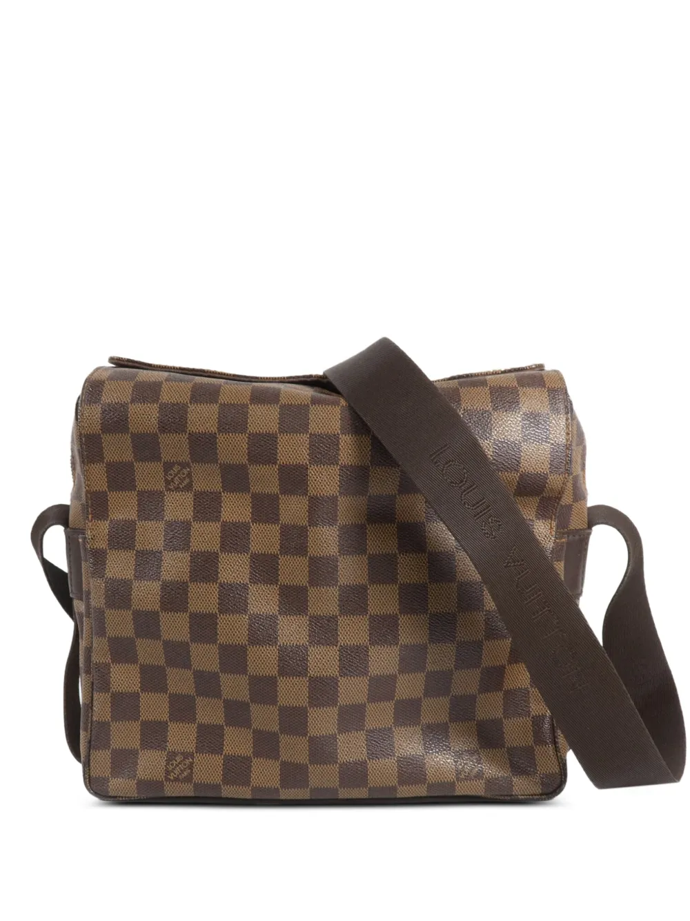 Louis Vuitton Pre-Owned Damier Naviglio messenger bag - Marrone