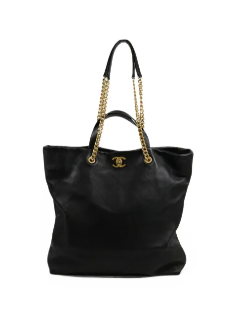 CHANEL Pre-Owned Mood diamond-quilted tote bag