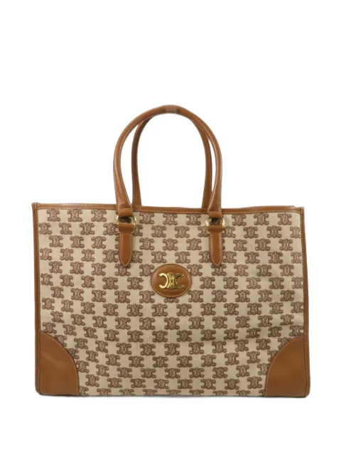 Celine Pre-Owned ホリゾンタル カバ トリオンフ ハンドバッグ