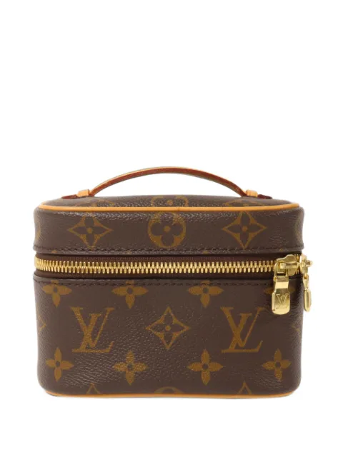 Louis Vuitton Pre-Owned Nano Nice Monogram make-up bag