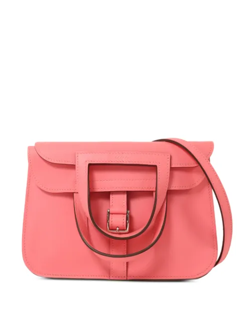 Hermès Pre-Owned Halzan leather shoulder bag