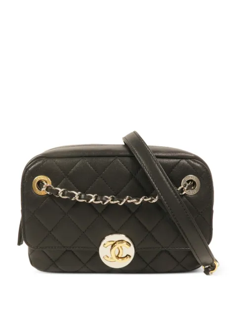 CHANEL Pre-Owned quilted CC turn-lock shoulder bag