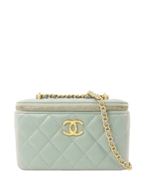 CHANEL Pre-Owned quilted CC vanity case