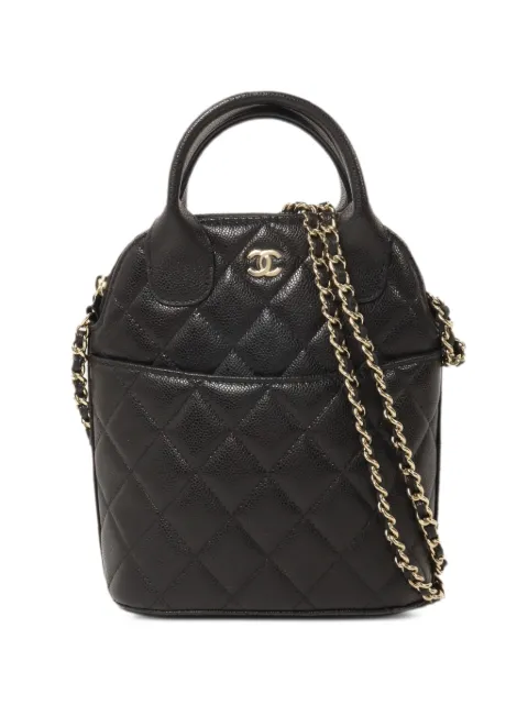 CHANEL Pre-Owned quilted CC tote bag